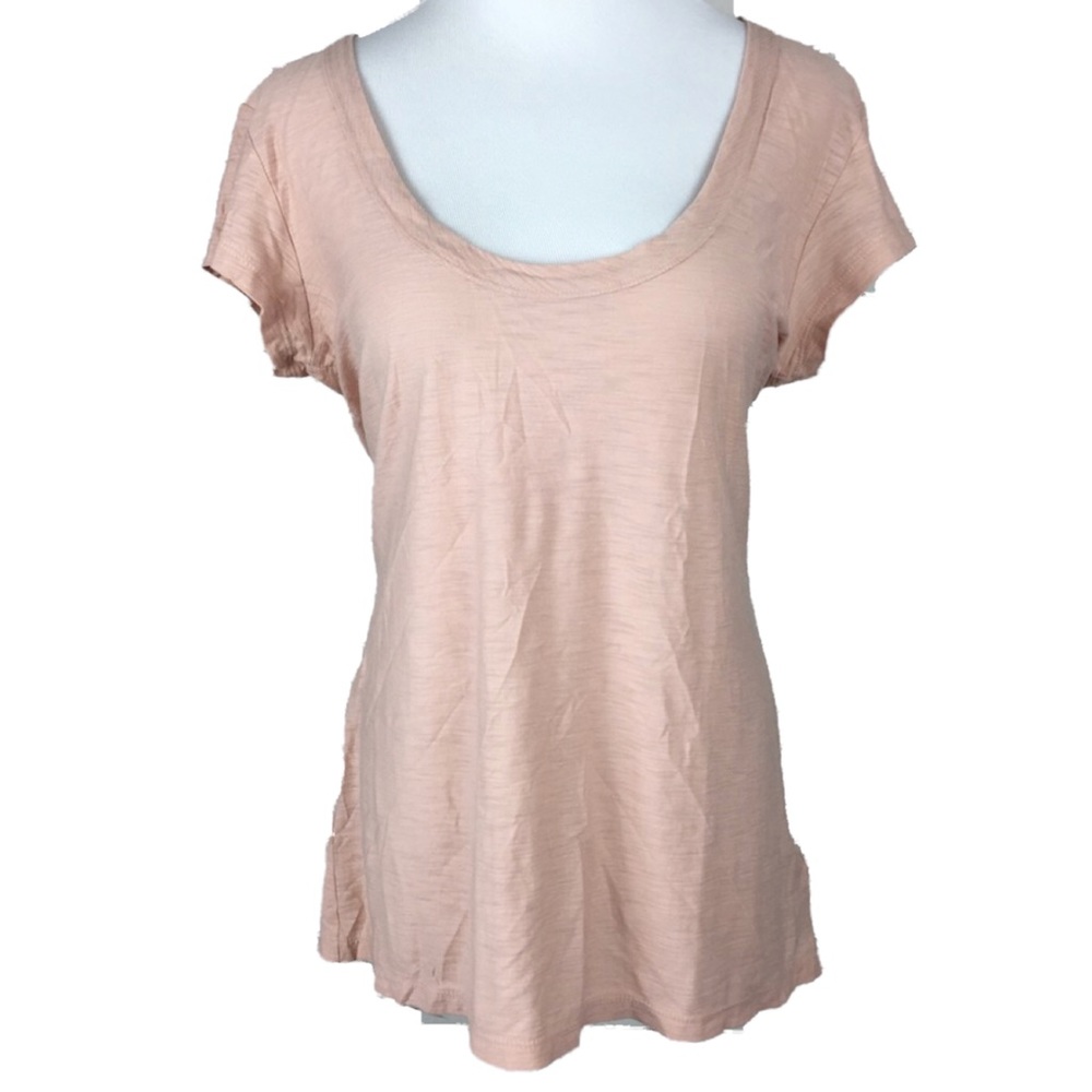 James Perse Sz 4 Woman's Short Sleeve Top Tee
